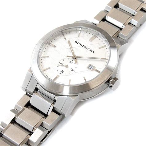 burberry bu9900|Burberry The City Silver Dial Stainless Steel Men's Watch BU9900.